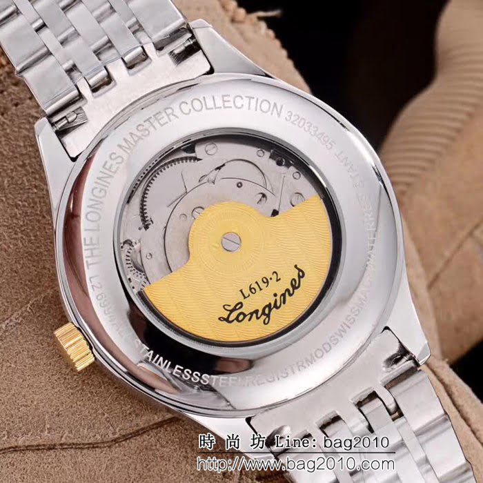 LONGINES浪琴 經典大三針 全自動機械 精品男士腕表 WSS0335